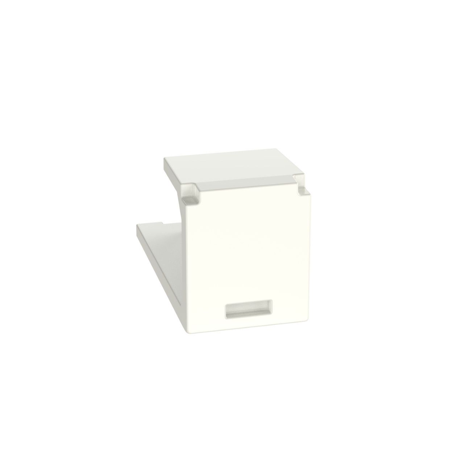 CMBIW-X|M??dulo de tapa ciega (Inserto Ciego), Mini-Com, Color Blanco Mate, 1 Pieza