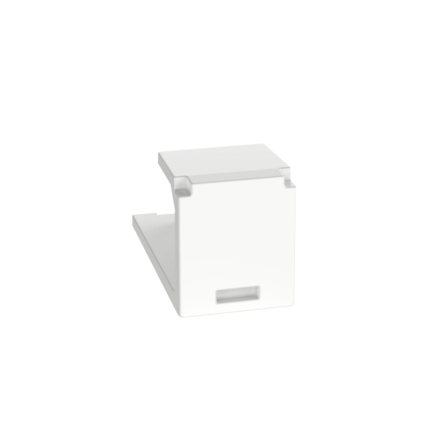 CMBWH-X|M??dulo de tapa ciega (Inserto Ciego), Mini-Com, Color Blanco, 1 Pieza