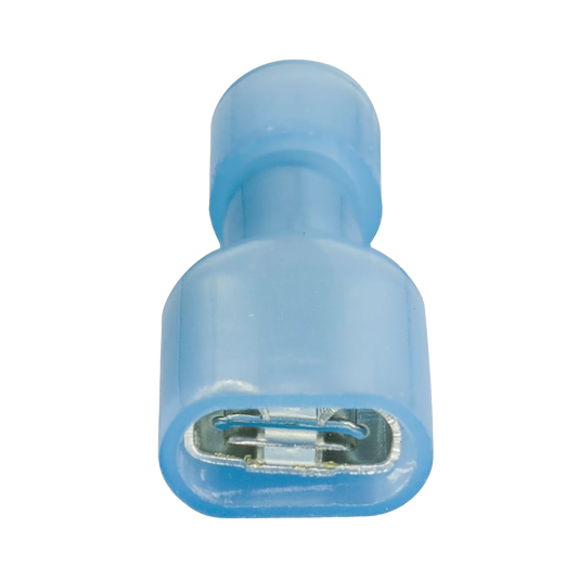 CON-101-3A-02|Terminal hembra aislada completa para cables 16 -14 AWG / Venta de bolsa en 25 piezas