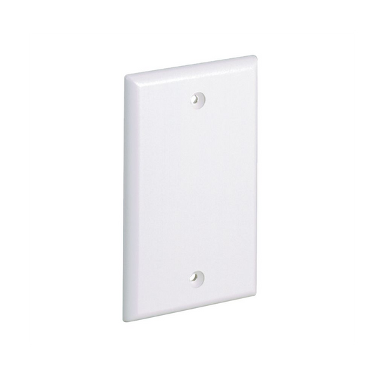 CPNIW|Placa de Pared Ciega Universal, Material ABS, Color Blanco Mate