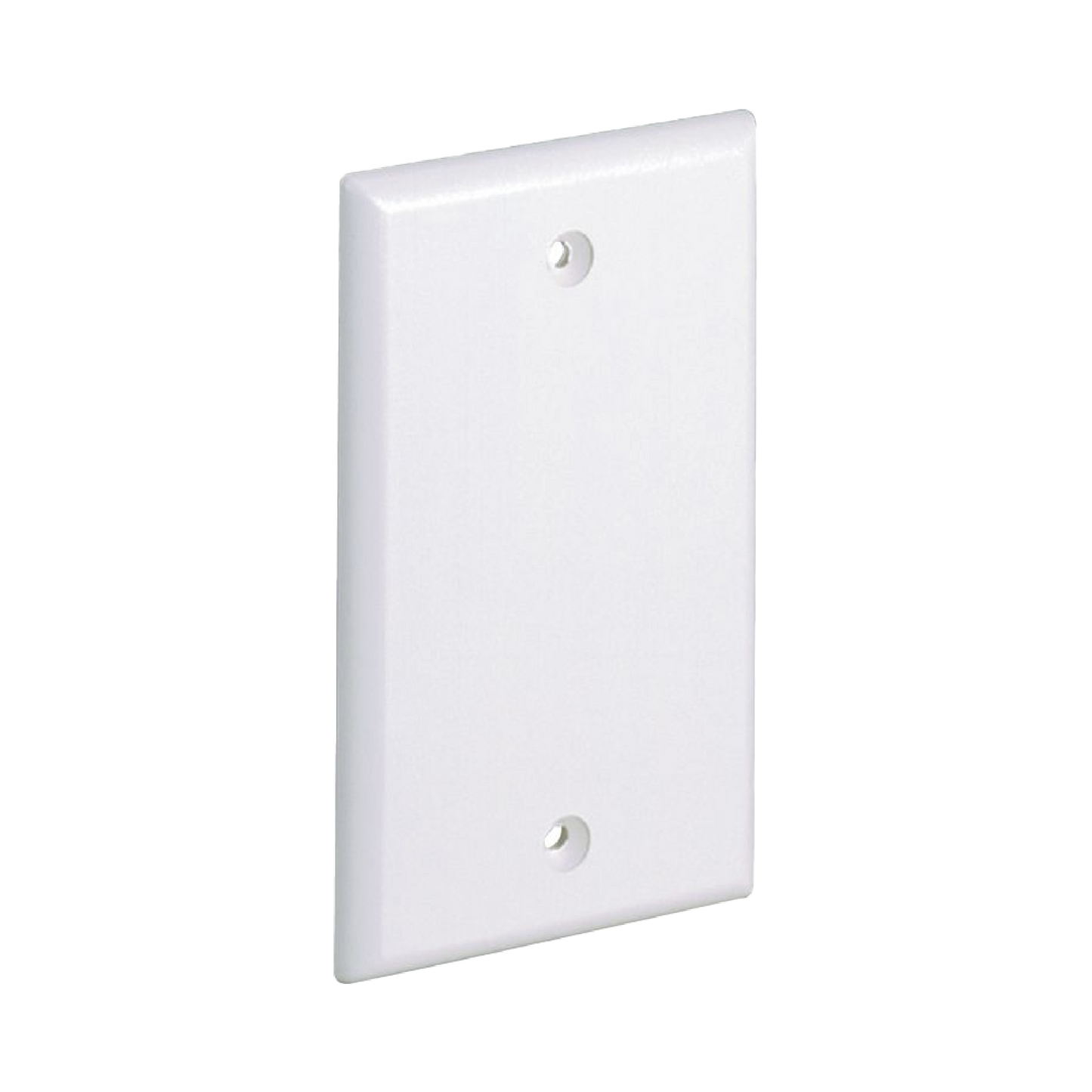 CPNWH|Placa de Pared Ciega Universal, Material ABS, Color Blanco