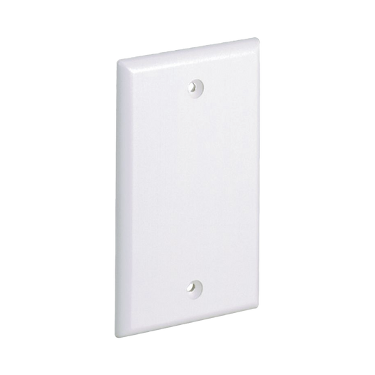 CPNWH|Placa de Pared Ciega Universal, Material ABS, Color Blanco