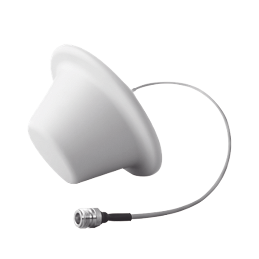 CR-OCA0727S-3|Antena Domo Omnidireccional 698 ~ 960 MHz / 1710 ~ 2700 MHz, 1.5 dBi / 5 dBi, con conector N hembra.