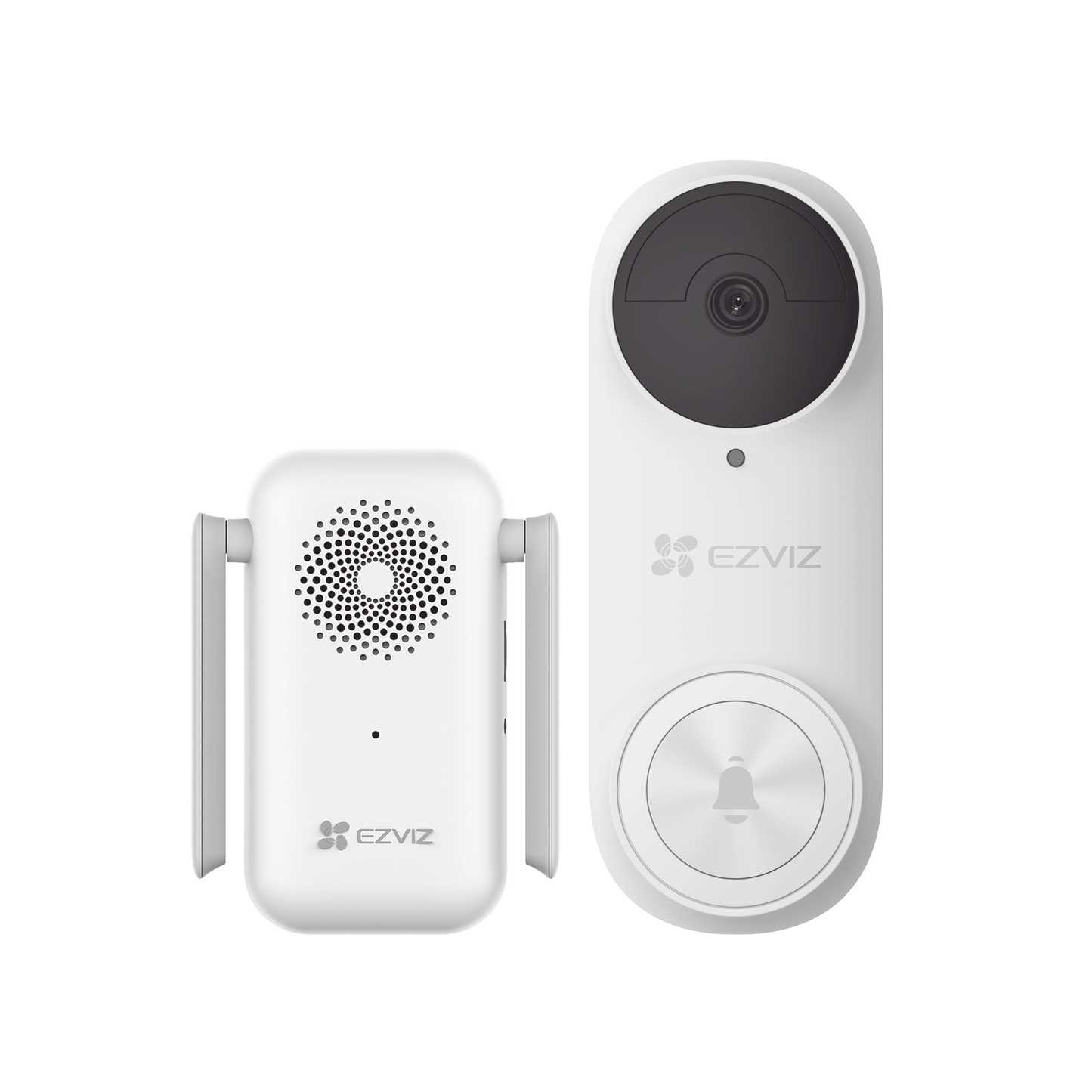 CS-DB2KIT|Timbre con C?ímara Wi-Fi (Doorbell) de Bater?¡a Recargable / Libre de Cables / Uso Exterior Con Protecci??n (IP65) / C?ímara 3 Megap?¡xel / Llamada a la App / Incluye Timbre Para Interior Con Timbres Seleccionables / Ranura