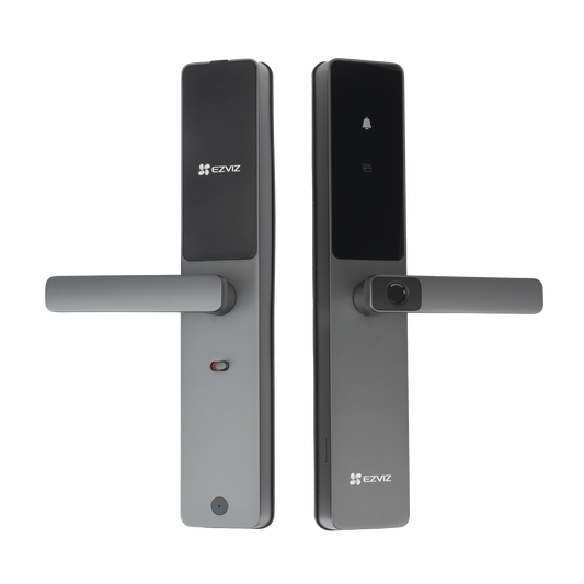 CS-DL05-R100|Cerradura Inteligente / Cerrojo Tipo Americano / Wi-Fi / Bluetooth / Códigos Temporales Para Visitantes / Lectura de Huella / Lectura de Tag / Contraseña / Botón para Timbrar / Apertura remota / No Requiere Hub