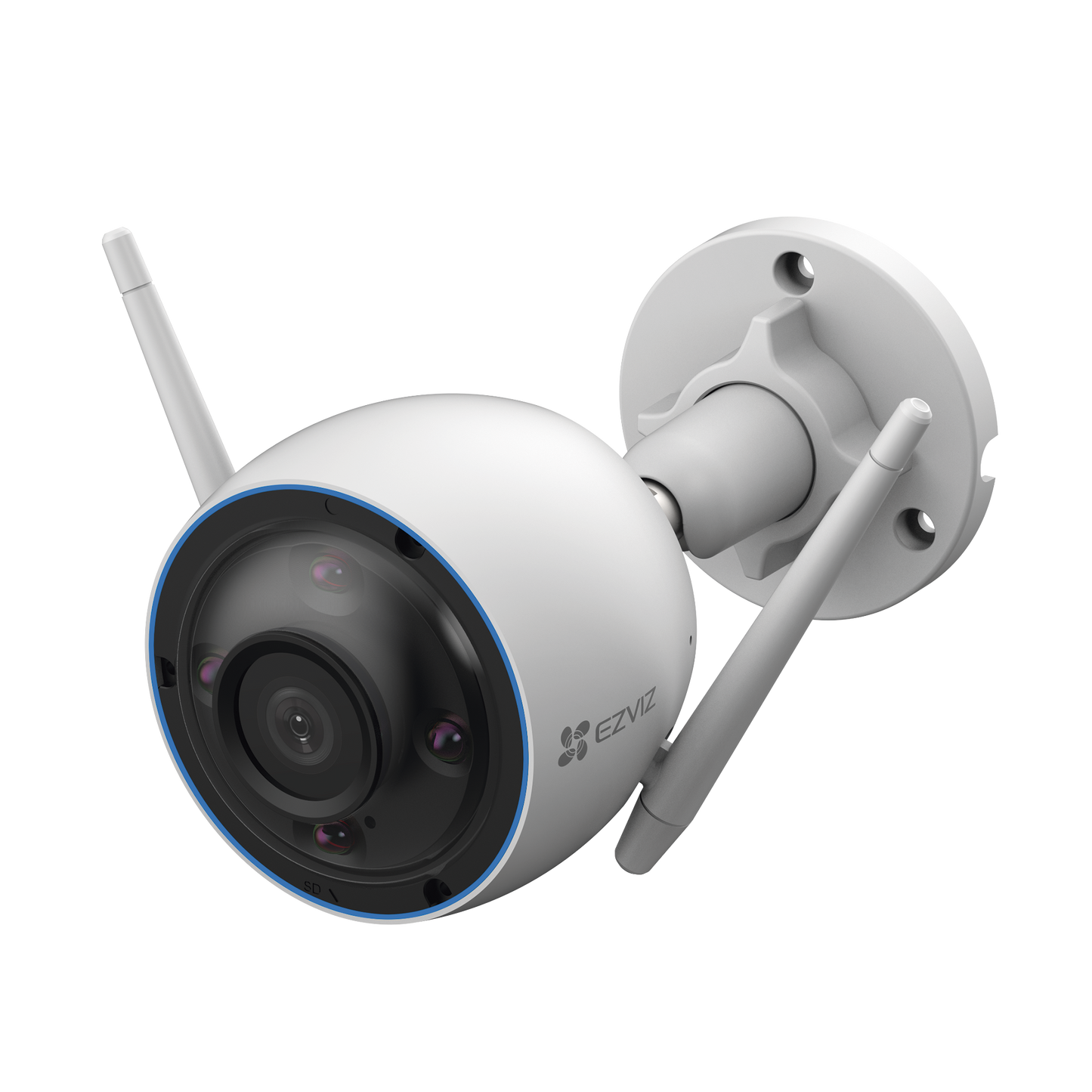 CS-H3-3K|Bala WiFi / 5MP (3K) / Detección humana / Detección de Vehiculo / Sirena / Luz Parpadeante / Colores en Oscuridad / Micro SD / Uso en Exterior
