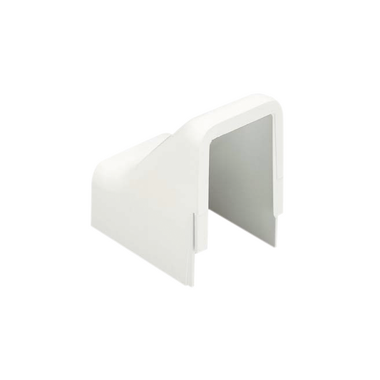 DCF10IW-X|Conexión para techo falso/entrada, para uso con canaleta LD10, material ABS, Color Blanco Mate