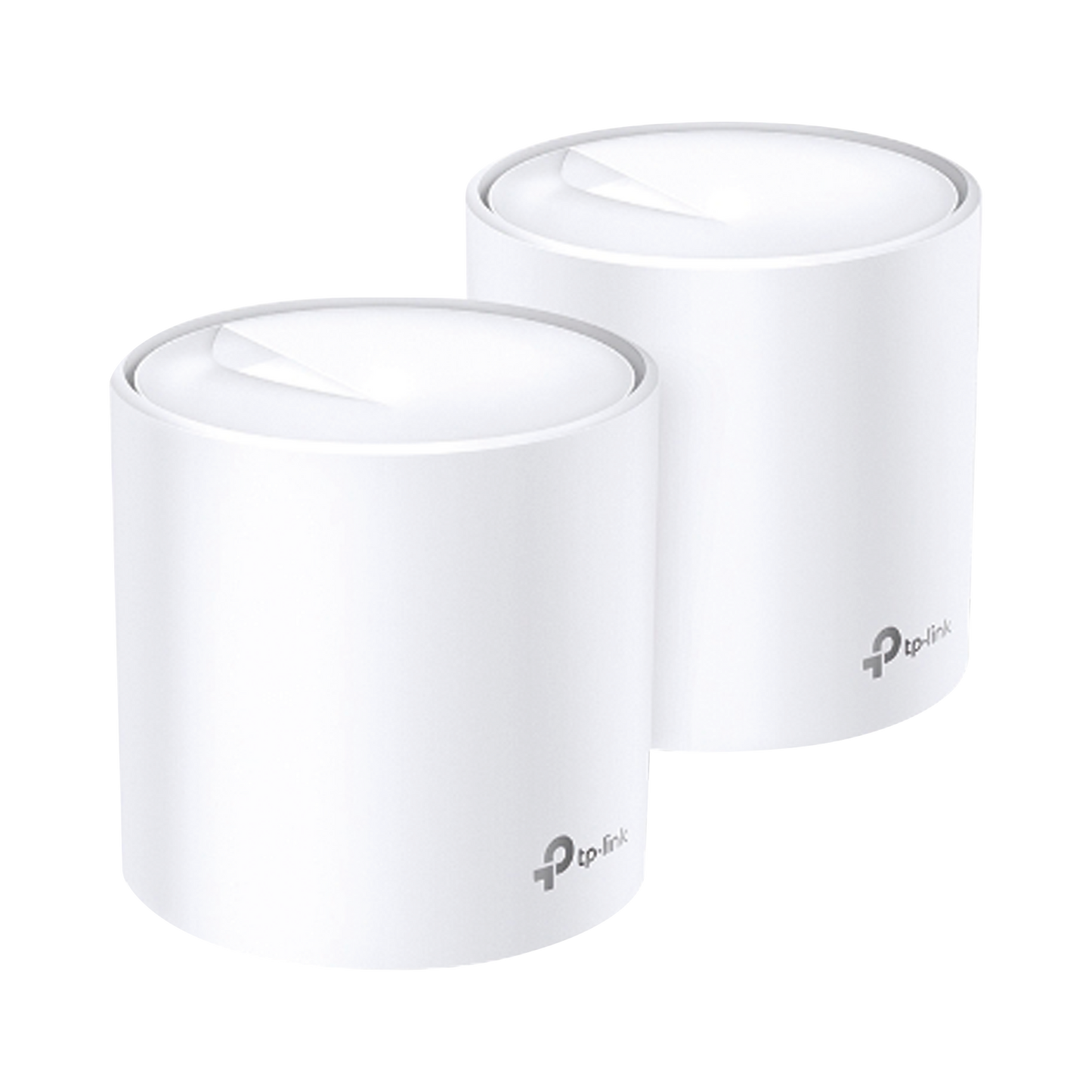 DECOX20-2PACK|Kit 2 Routers Inalámbricos MESH Interior para Hogar / Doble Banda Wi-Fi 6 AX1800 Mbps / 2 Puerto Gigabit WAN/LAN / 2 Antenas Internas / Administración Mediante la App Deco (iOS, Android) / Protección HomeShield