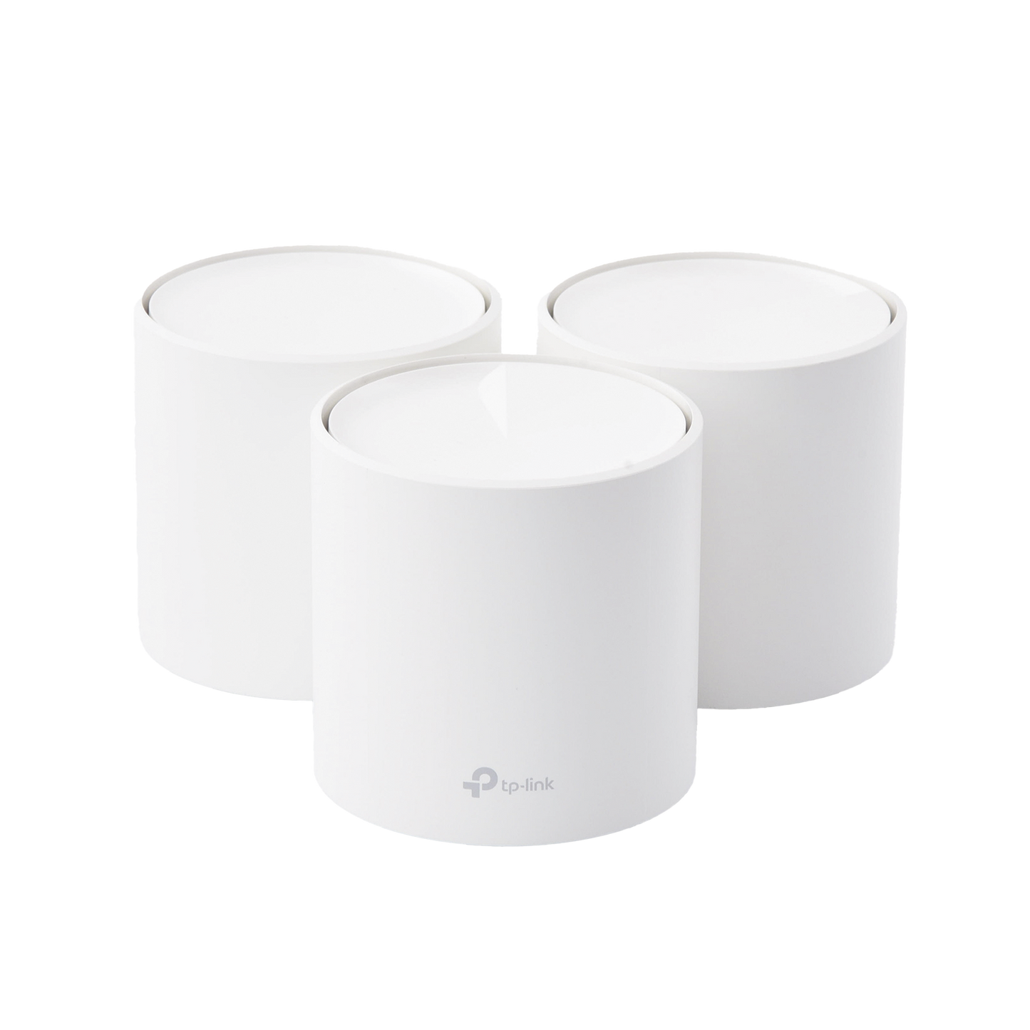 DECOX20-3PACK|Kit 3 Routers Inalámbricos MESH Interior para Hogar / Doble Banda Wi-Fi 6 AX1800 Mbps / 2 Puerto Gigabit WAN/LAN / 2 Antenas Internas / Administración Mediante la App Deco (iOS, Android) / Protección HomeShield