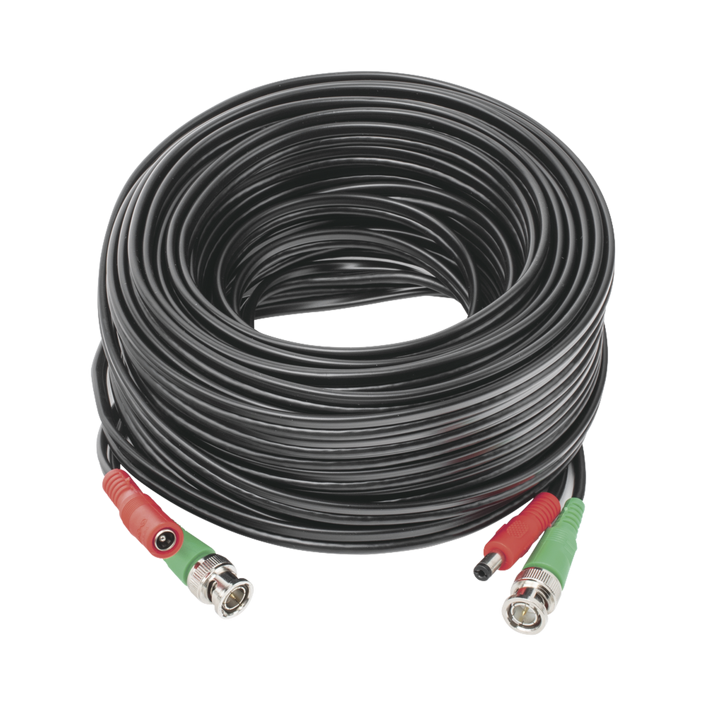 DIY-20M-4K|Cable coaxial ( BNC RG59 ) + Alimentaci??n / SIAM?ëS / 20 Metros / Aleaci??n Cobre + Aluminio CCA / Para C?ímaras 4K / Uso interior y exterior