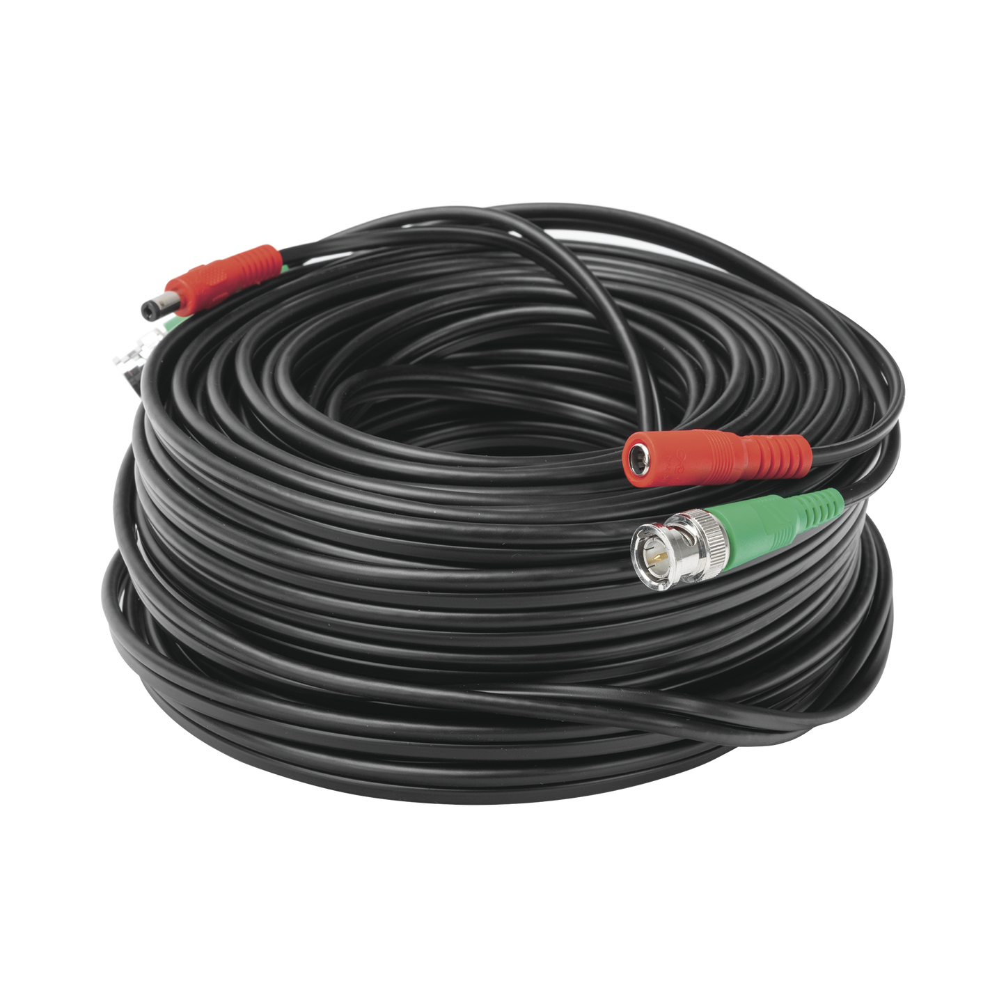 DIY-30M-HD|30 metros / Cable coaxial ( BNC ) + Alimentaci??n / 100 % Cobre / Para C?ímaras 4K / Uso interior