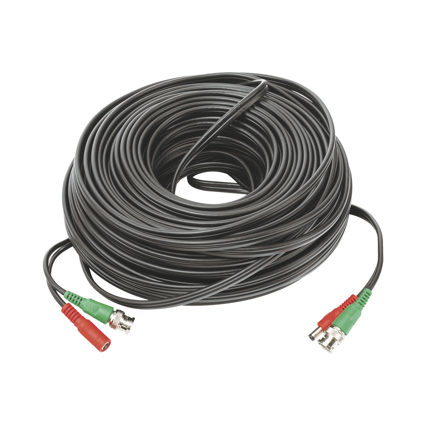 DIY-40M-HD|40 metros / Cable coaxial ( BNC ) + Alimentaci??n / 100 % Cobre / Para C?ímaras 4K / Uso interior