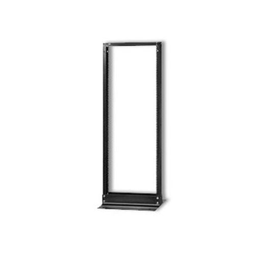 10533|RACK 19" X 4PIES ABIERTO LIGERO 24UR POSTES METALICOS MACHUELEADOS, ANGULOS SUPERIORES - ISTEN