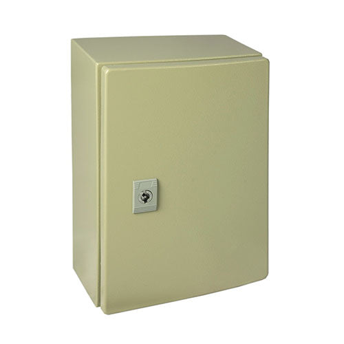 DE33200-M|GABINETE IP65 COLOR BEIGE RAL 7032 CON PLATINA 300X300X200 - ISTEN