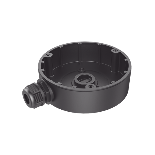 DS-1280ZJ-DM18(BLACK)|Caja de Conexi??n de Exterior Color Negro / Compatible con DS-2CD2143G2-I(S)(BLACK)
