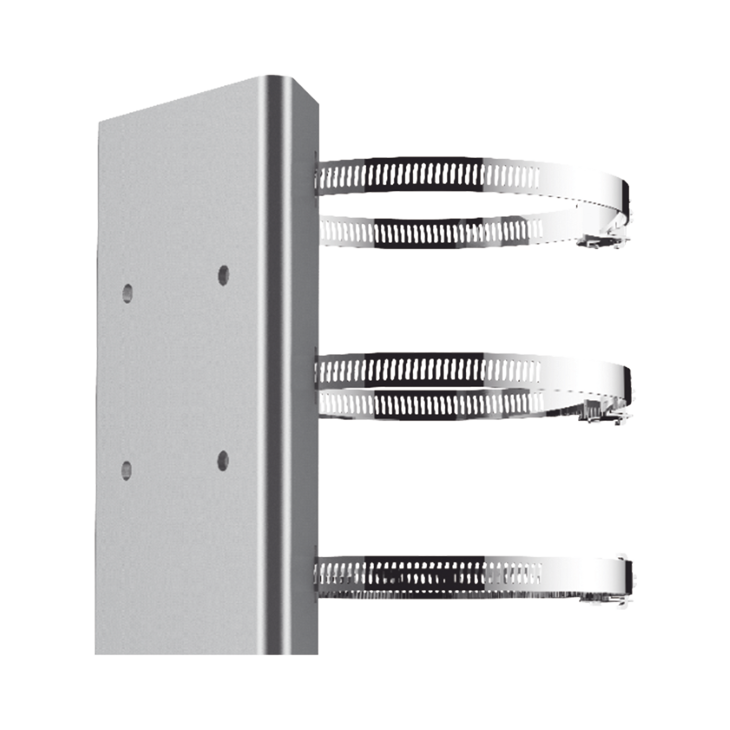 DS-1673ZJ-P|Montaje de Poste para PTZ / Acero Inoxidable / Compatible con PTZ HIKVISION