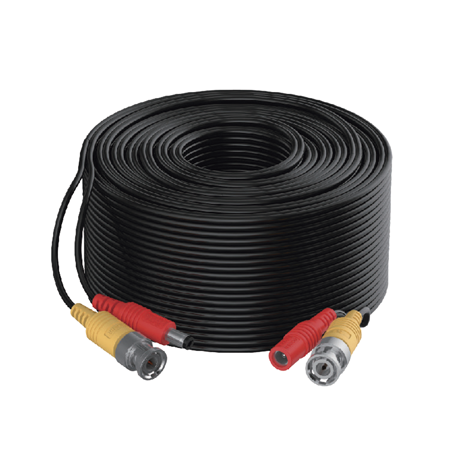 DS-1LH1S2C-20|Cable Coaxial Siames (Mini RG59) + Alimentación / 20 Metros de Distancia / CCA / Soporta 1080p (2 Megapixel) hasta 4K (8 Megapixel) / Uso Interior y Exterior