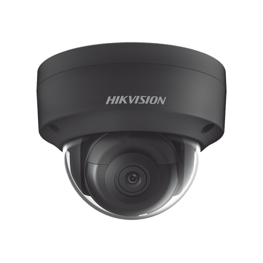 DS-2CD2143G2-I(S)(BLACK)|Domo IP 4 Megapixel / Color Negro / Lente 2.8 mm / 30 mts IR EXIR / Exterior IP67 / IK10 / WDR 120 dB / PoE / Videoanaliticos (Filtro de Falsas Alarmas) / Entrada y Salida de Audio y Alarma / microSD