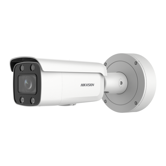 DS-2CD2647G2-LZS(C)|Bullet IP 4 Megapixel / Imagen a Color 24/7 / Lente 3.6 - 9 mm / Luz Blanca 60 mts / WDR 130 dB / Exterior IP67 / Captura Facial / Videoanaliticos (Filtro de Falsas Alarmas) / MicroSD