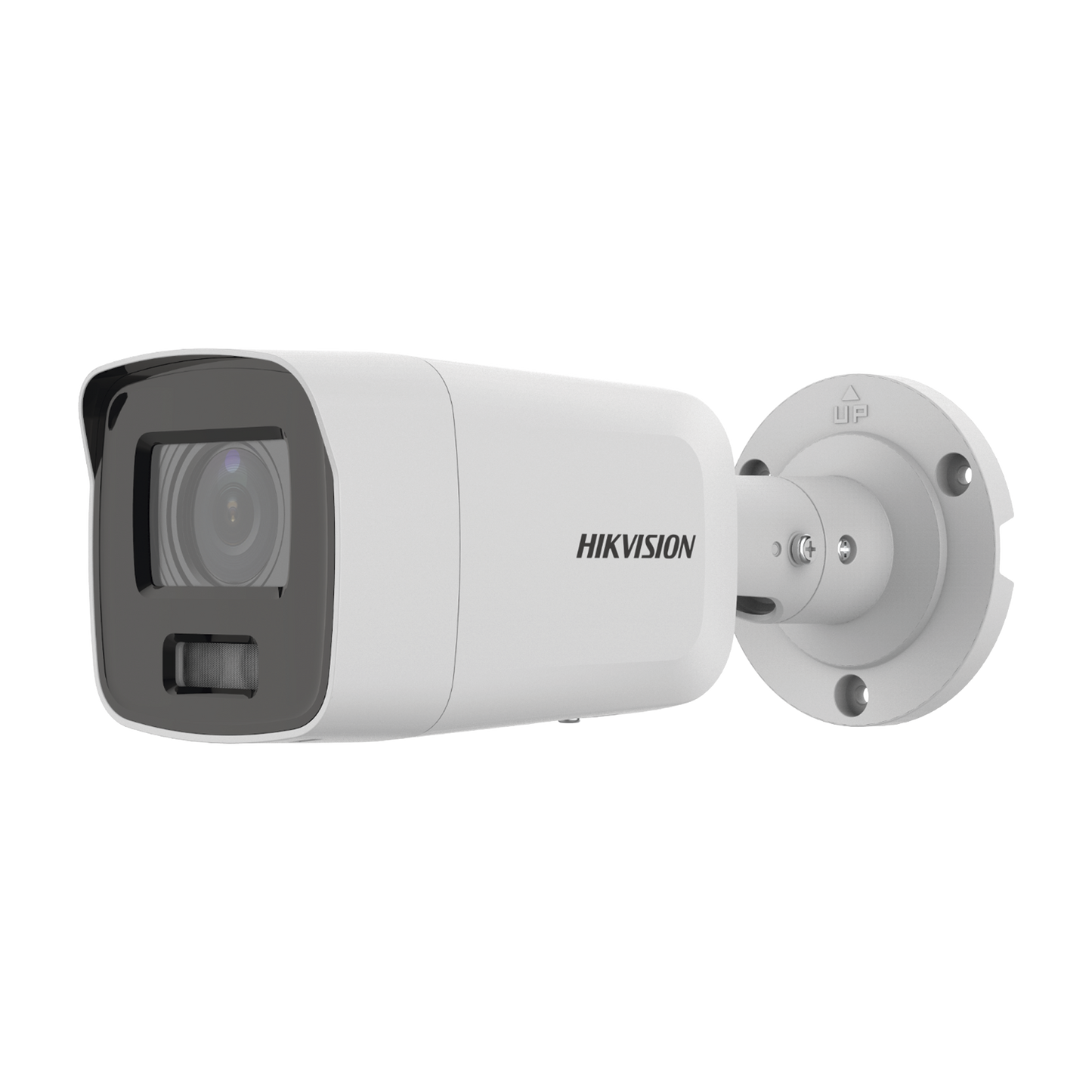 DS-2CD3087G2-LSU(C)|Bala IP 8 Megapixel (4K) / Imagen a Color 24/7 / Lente 2.8 mm / Luz Blanca 40 mts / Exterior IP67 / WDR 130 dB / Entrada y Salida de Audio y Alarma / Captura Facial / ONVIF / Micro SD / Micrófono Integrado