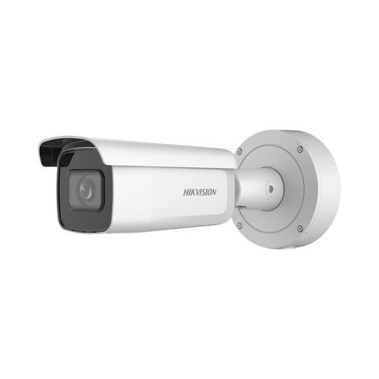 DS-2CD3646G2T-IZS/7(H)|Bala IP 4 Megapixel / Lente Mot. 7 a 35 mm / 80 mts IR EXIR / Exterior IP67 / IK10 / WDR 120 dB / PoE + / MicroSD / 4 Analíticos: AcuSense, Deteccion Facial, Conteo de Personas por Cruce y Zona