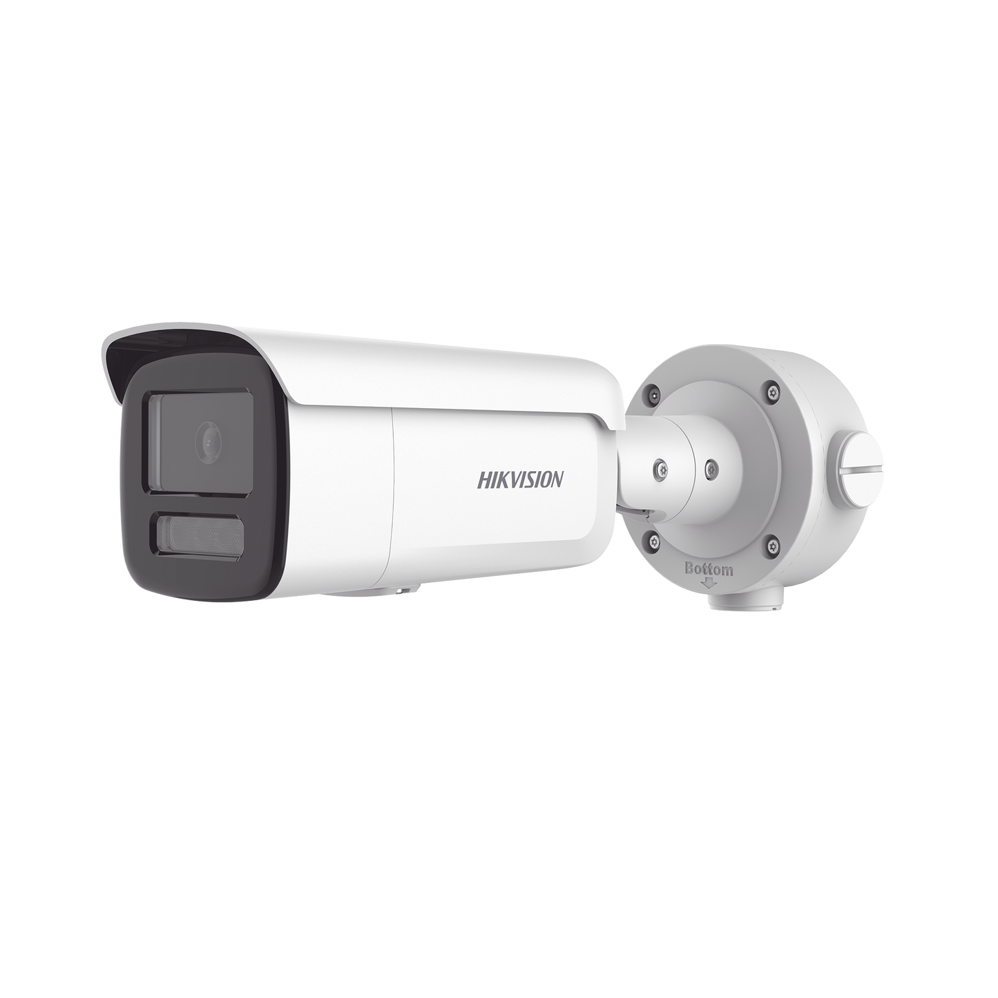 DS-2CD3T46G2H-LIS|Bala IP 4 Megapixel / Lente 4 mm / Dual Light (60 mts IR + 60 mts Luz Blanca ) / Darkfighter S / Exterior IP67 / WDR 130 dB / 4 Analíticos: AcuSense, Deteccion Facial, Conteo de Personas por Cruce y Zona