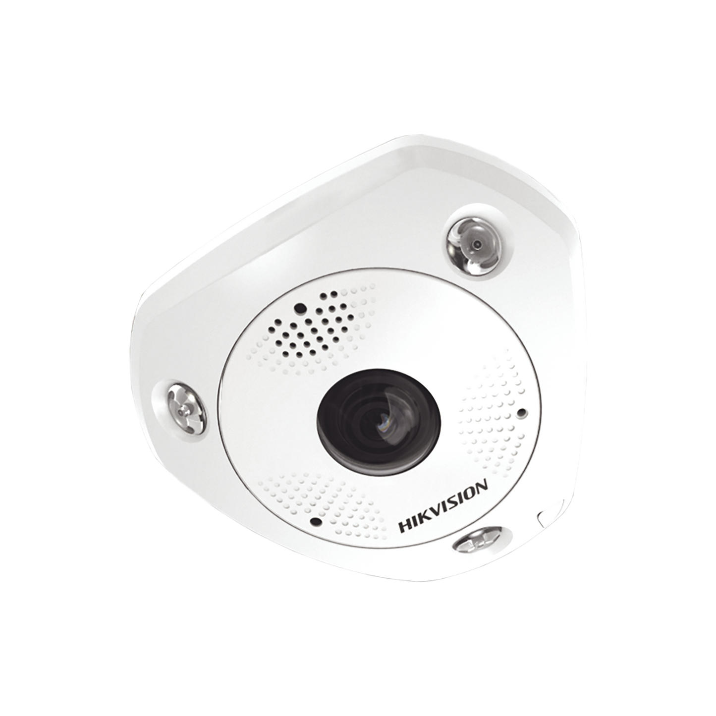 DS-2CD6365G0E-IVS(B)|Fisheye IP 6 Megapixel / 180° - 360° / DEWARPING / WDR 120 dB / Exterior IP67 / IK10 / 15 mts IR / Entrada y Salida de Audio y Alarma / Múltiples Vistas / microSD
