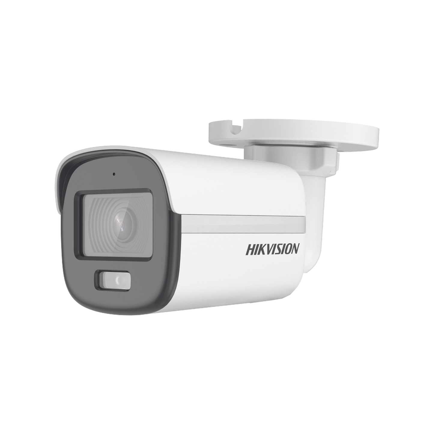 DS-2CE10KF0T-FS|Bala TURBOHD 3K (5MP) / Lente 2.8 mm / Micrófono Integrado / Imagen a Color 24/7 / Luz Blanca 20m / Exterior IP67 / dWDR / 4 Tecnologías