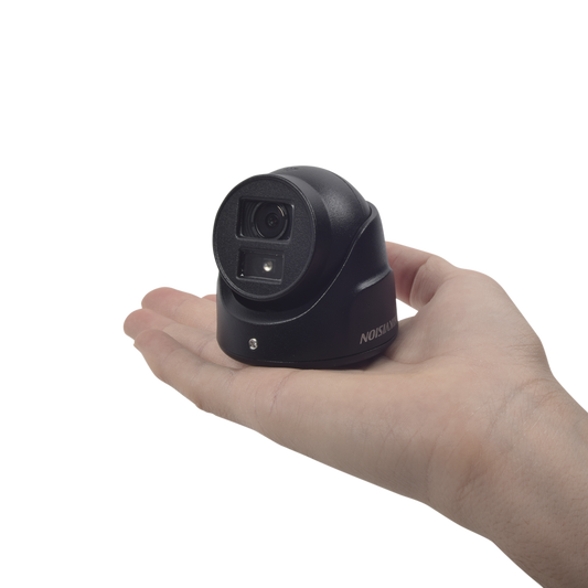 DS-2CE70D0T-ITMF|Ultra Mini Turret TURBO 2 Megapixeles (1080p) / Gran Angular / Lente 2.8 mm / 20 mts IR EXIR / Exterior IP67 / 4 Tecnologías (TVI / AHD / CVBS) / dWDR / Color Negro