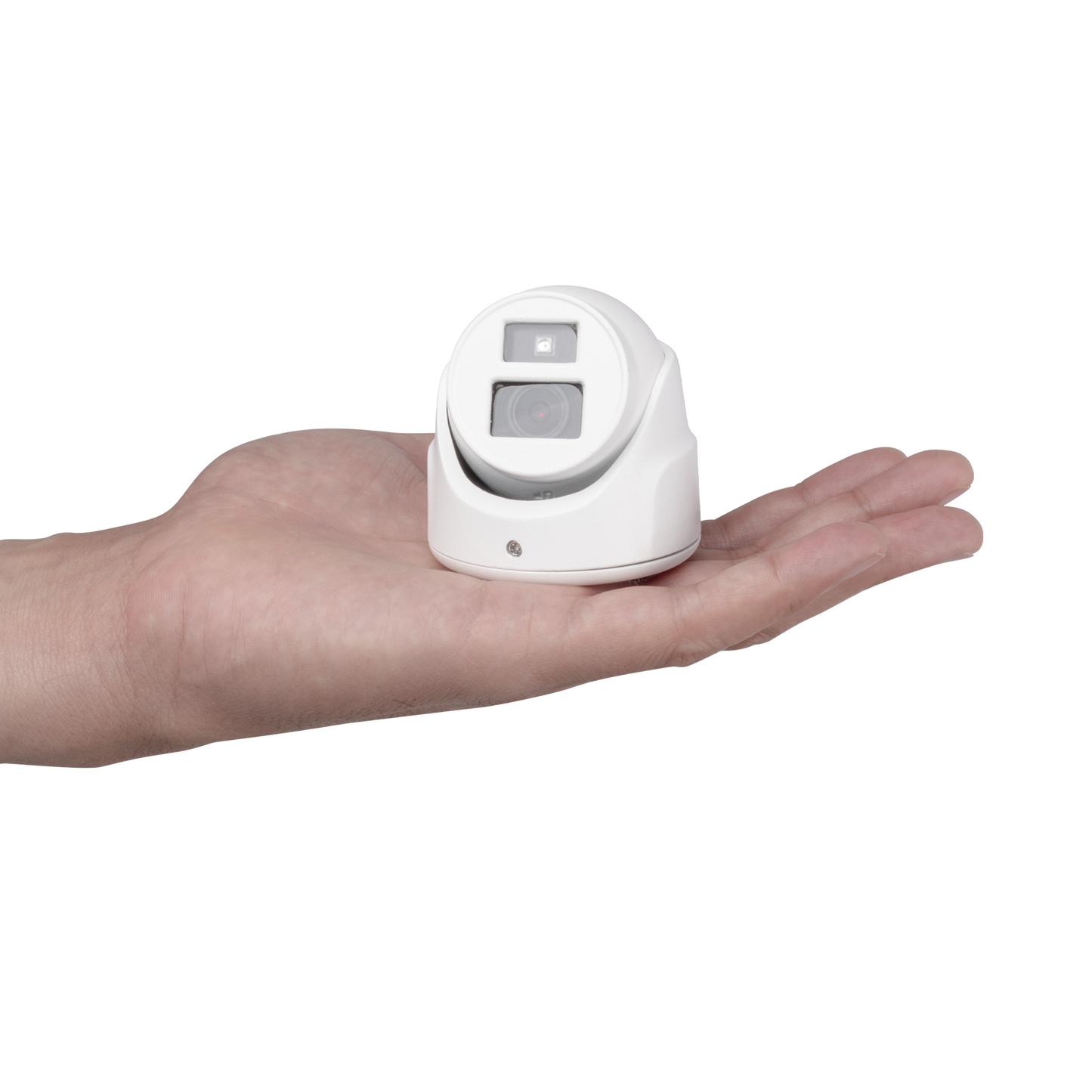 DS-2CE70D0T-ITMFW|Ultra Mini Turret TURBO 2 Megapixel (1080p) / Gran Angular / Lente 2.8 mm / 20 mts IR EXIR / Exterior IP67 / 4 Tecnologías (TVI / AHD / CVBS) / dWDR / Color Blanco