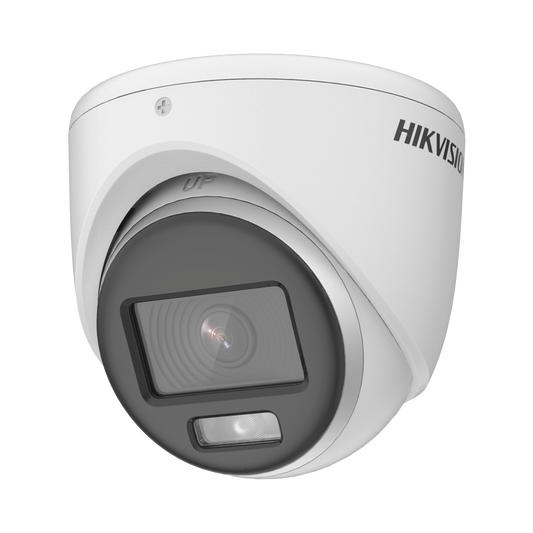 DS-2CE70DF0T-MF|Turret TURBOHD 2 Megapixel (1080p) / Imagen a color 24/7 / Lente 2.8 mm / METAL / Luz Blanca 20 mts / Exterior IP67 / TVI-AHD-CVI-CVBS / dWDR