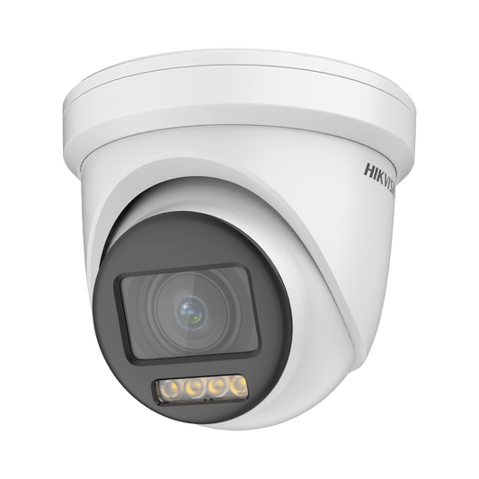 DS-2CE79DF8T-AZE|Turret TURBOHD 2 Megapixeles (1080p) / Imagen a color 24/7 / Lente Mot. 2.8-12 mm / Luz Blanca 40 mts / Exterior IP68 / WDR 130 dB