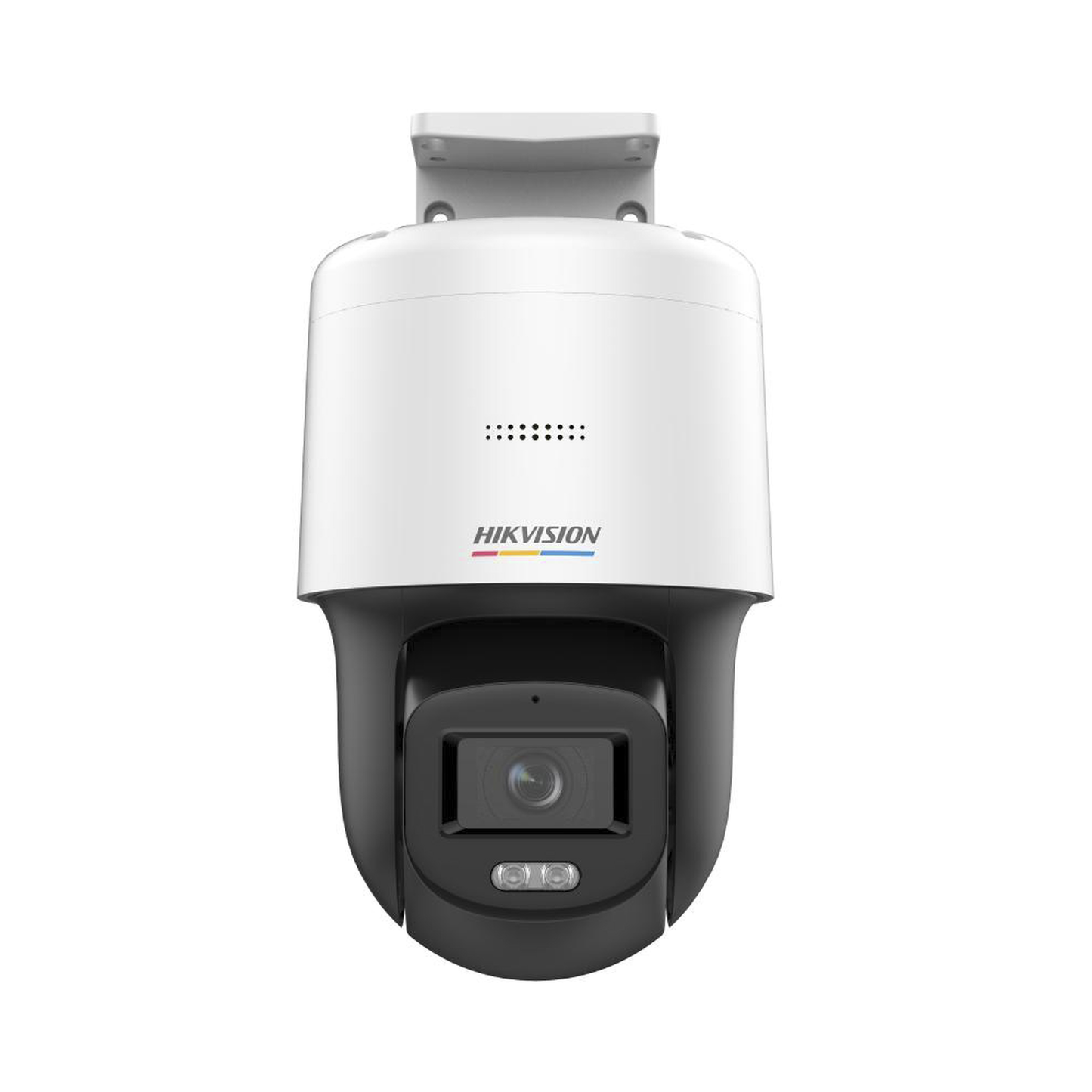DS-2DE2C400SCG-E(F1)|Domo PT IP 4 Megapixel / Lente 4 mm / Luz Blanca 30 mts / dWDR / PoE / IP66 / Micrófono y Bocina Interconstruido / Micro SD / Incluye Montaje de Pared y Techo