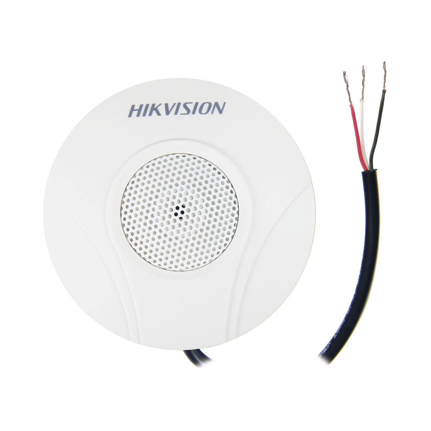 DS-2FP2020|Micrófono Omnidireccional (360°) / Uso en Interior / Preamplificado para CCTV / Cancelación de Ruido Ambiental