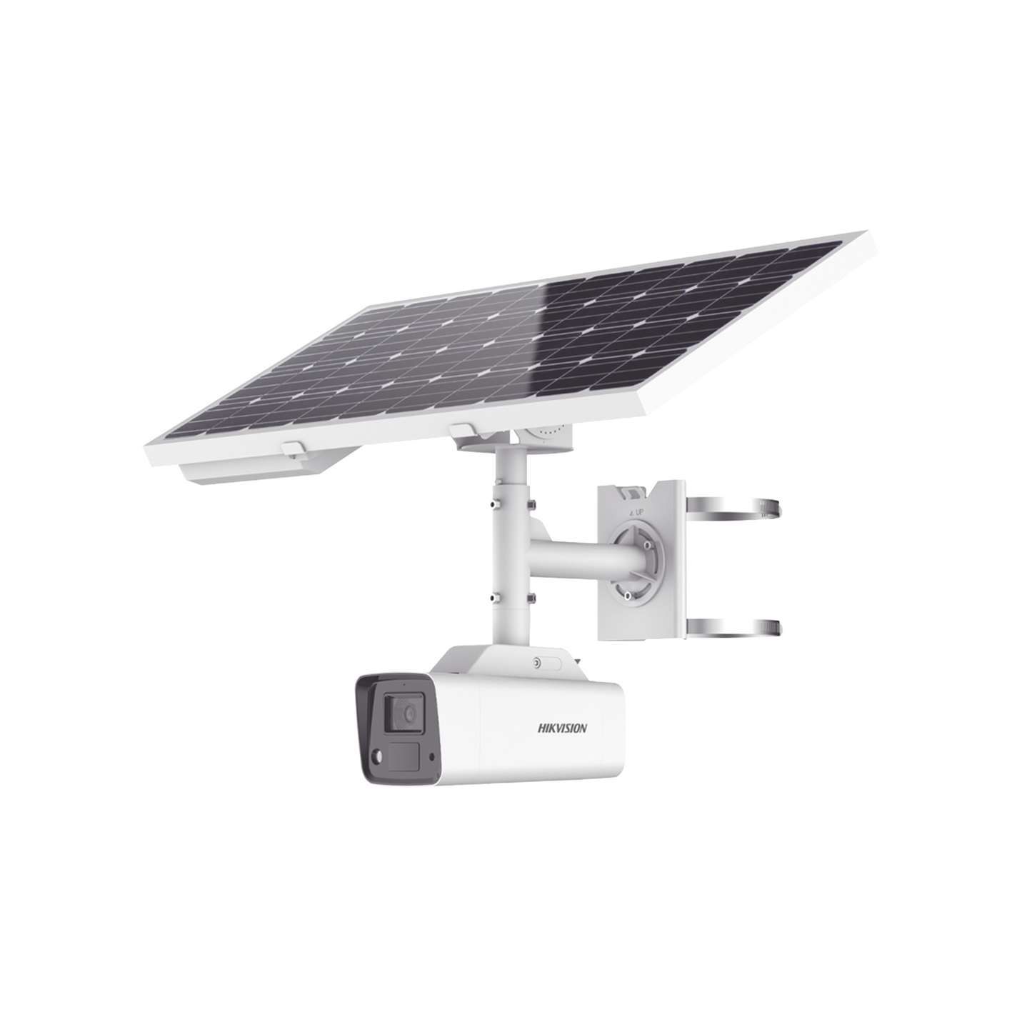 DS-2XS2T47G1-LDH/4G/C18S40|Kit Solar IP All in One / Cámara Bala ColorVu 4 Megapixel / Lente 4 mm / Panel Solar / Batería de Respaldo de Litio 23.2Ah (Hasta 24 Días) / Conexión 4G / Accesorios de Instalación