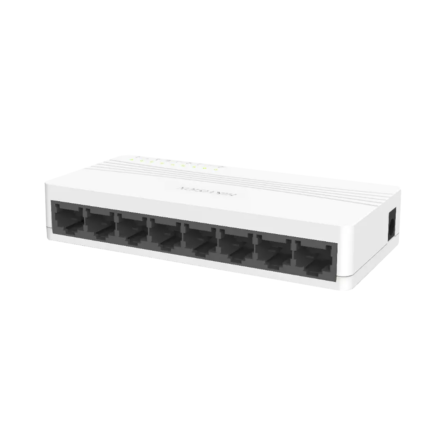 DS-3E0108D-E|Switch No Administrable de Escritorio de 8 Puertos / Fast Ethernet 10 / 100 Mbps / Diseño Compacto y Estetico