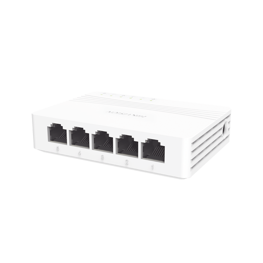 DS-3E0505D-E|Switch Gigabit No Administrable de Escritorio con 5 puertos 10 / 100 / 1000 Mbps / Diseño Compacto y Estetico