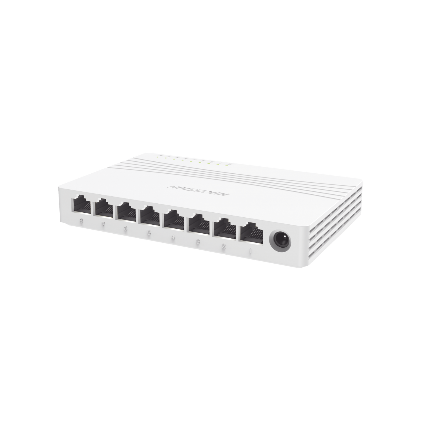 DS-3E0508D-E|Switch Gigabit No Administrable de Escritorio de 8 Puertos 10 / 100 / 1000 Mbps / Dise??o Compacto y Estetico