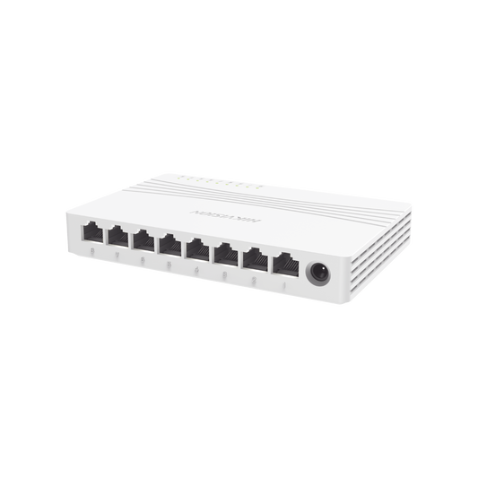 DS-3E0508D-E|Switch Gigabit No Administrable de Escritorio de 8 Puertos 10 / 100 / 1000 Mbps / Dise??o Compacto y Estetico