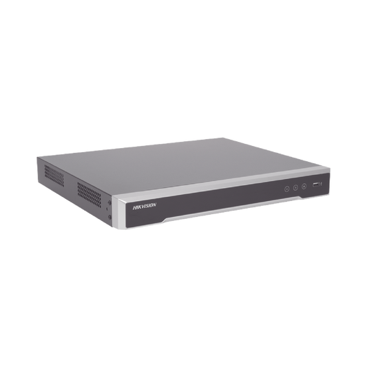 DS-7608NI-I2/8P|NVR 12 Megapixel (4K) / 8 canales IP / 8 Puertos PoE+ / Soporta C?ímaras con AcuSense / 2 Bah?¡as de Disco Duro / Switch PoE 300 mts / HDMI en 4K / Soporta POS / ACUSENSE (Evita Falsas Alarmas)