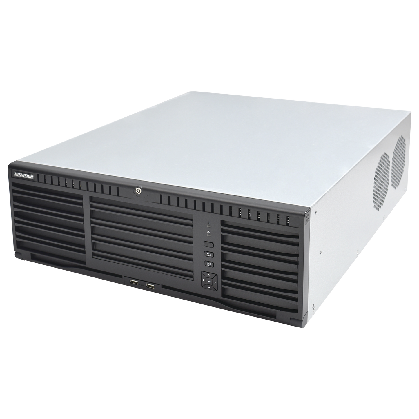 DS-96256NI-I16|NVR 12 Megapixel (4K) / 256 canales IP / 16 Bahías de Disco Duro / 4 Puertos de Red / Soporta RAID con Hot Swap / NVR de Alto Desempeño