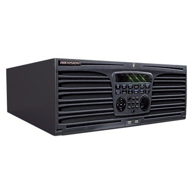 DS-9632NI-I16|NVR 12 Megapixel (4K) / 32 Canales IP / Soporta Cámaras  AcuSense / 16 Bahías de Disco Duro / 2 Tarjetas de Red / Soporta RAID con Hot Swap / HDMI en 4K / Soporta POS