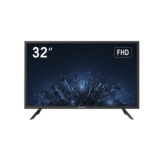 DS-D5032F3-1V0S|Monitor LED 32" / 2 Altavoces Potentes / Ángulo de Visión 178° / Entradas HDMI y VGA / Uso 7-12 / Montaje VESA (100 X 100) / Calibración Inteligente de Imagen