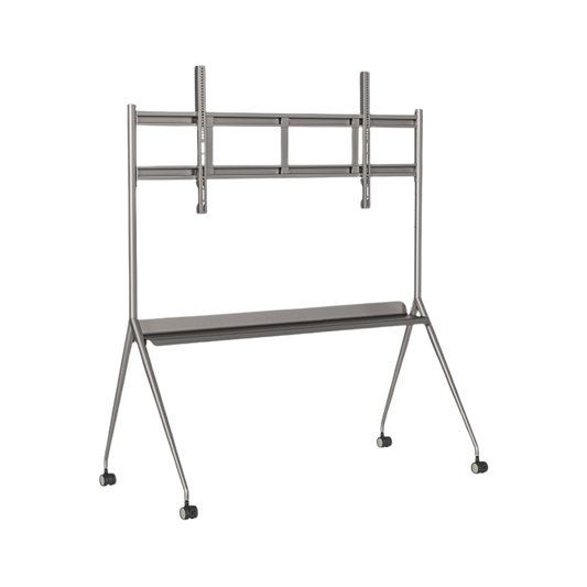 DS-D5ABKY2-M|Montaje de Piso Móvil para Pantallas de 75 y 86" / Compatible con VESA / Incluye Soporte para Pantalla