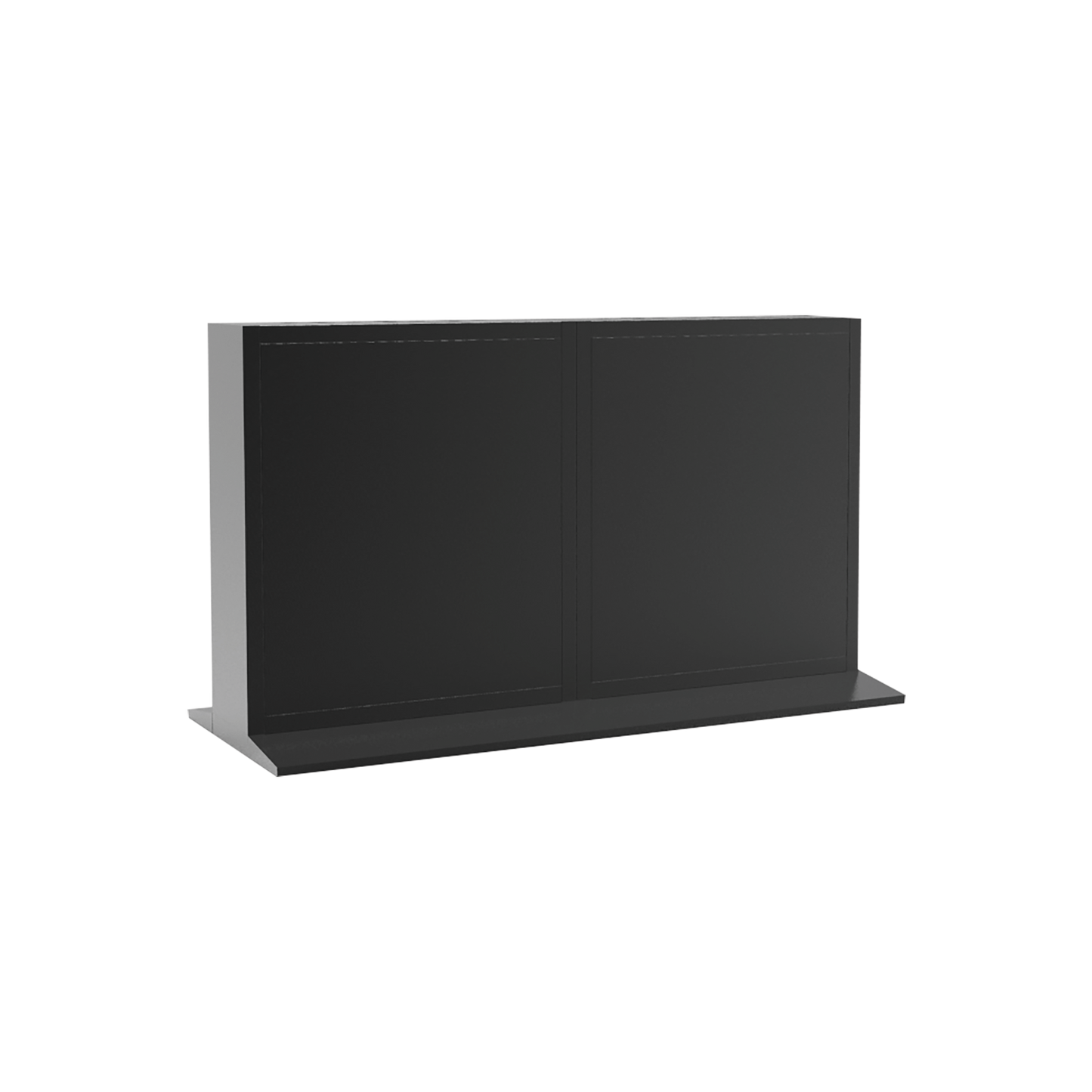 DS-DN55B3M/B|Gabinete Pedestal Modular Para Piso / Compatible con Monitor de 55" / Especial para Videowall / Compatible con DS-D2055NL-B/G - DS-D2055LU-Y