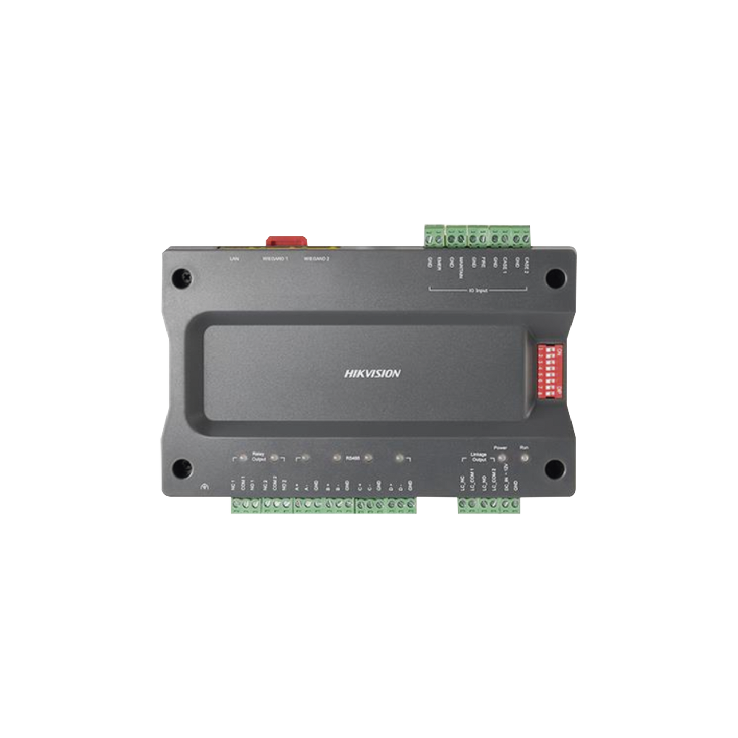 DS-K2210|Controlador MAESTRO para Control de Elevadores / Control de Acceso para los pisos de los Elevadores por Huella o Tarjeta / Programación por IVMS4200 o Interfaz Web