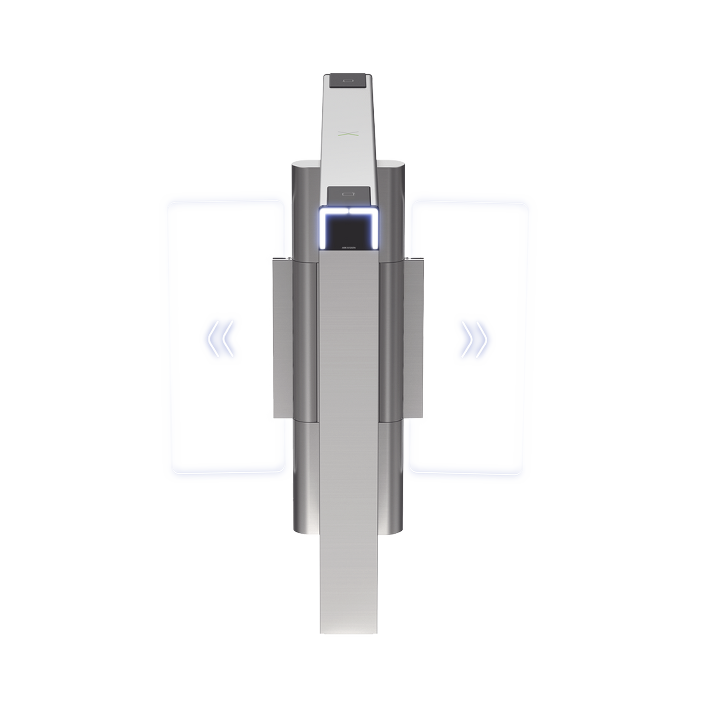 DS-K3B530X-M/MPG-DP90|Torniquete Swing Central PREMIUM para Ampliar Carriles / Iluminación LED / Carril de 90 cms / Requiere Torniquetes Izquierdo y Derecho