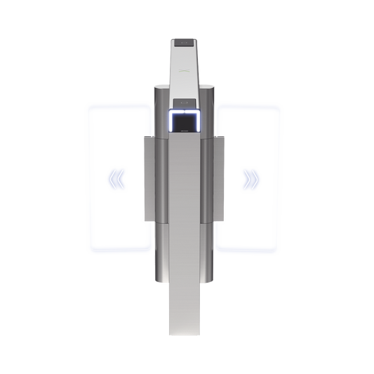 DS-K3B530X-M/MPG-DP90|Torniquete Swing Central PREMIUM para Ampliar Carriles / Iluminación LED / Carril de 90 cms / Requiere Torniquetes Izquierdo y Derecho