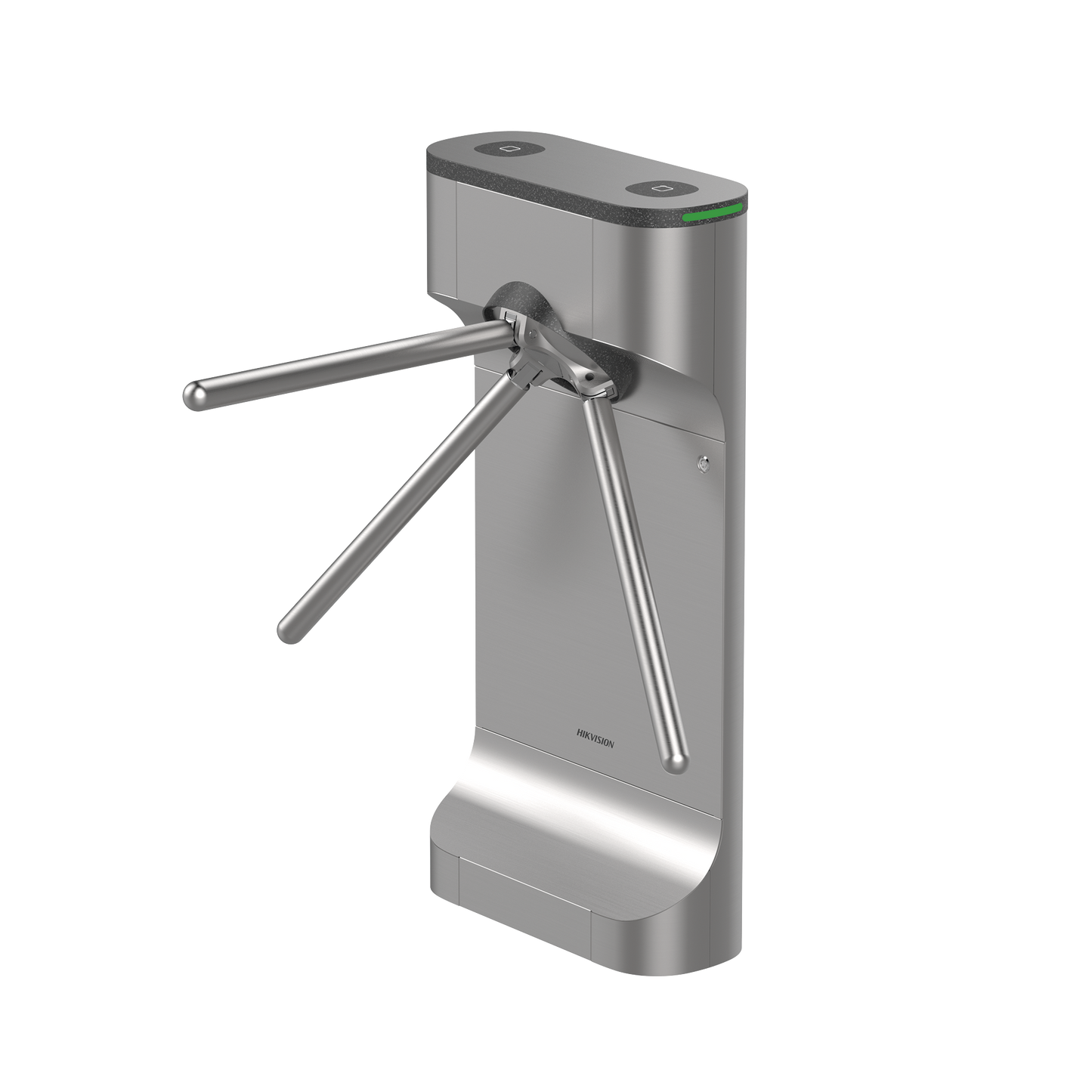 DS-K3G411LXR|Torniquete Trípode con Diseño Slim Ultra Estético / Uso Rudo / LEDs Indicador de Entrada y Salida / Acero Inoxidable / Exterior Protegido