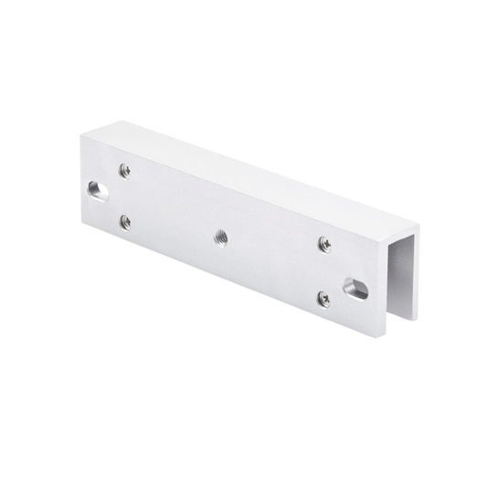DS-K4H258-U|Montaje en "U" para Instalación de Chapa Magnética DS-K4H258S en Puerta de Cristal (Vidrio)